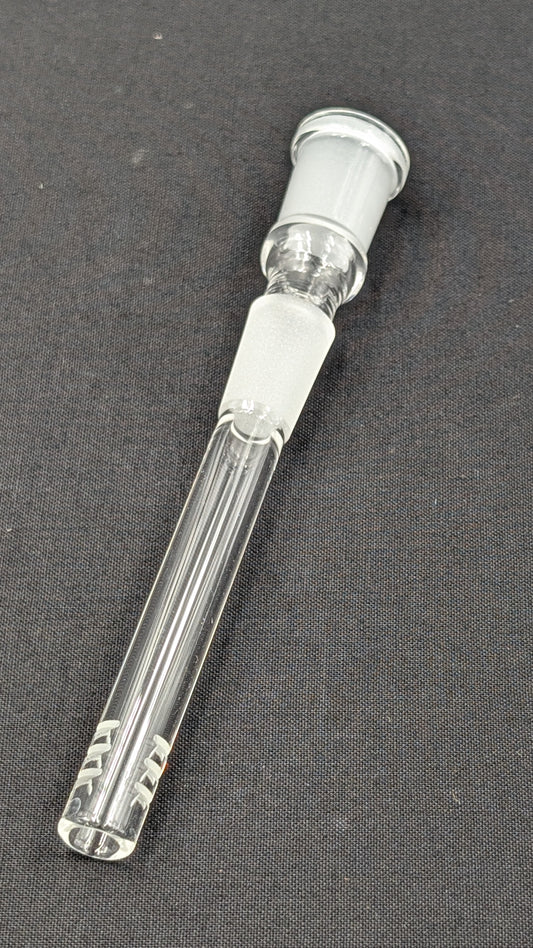 3" 6 Cut Glass Downstem 14MM Male to 14MM Female Opening