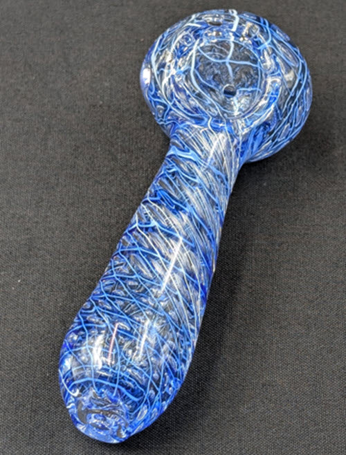 4" Glass Spoon BLWH 0500