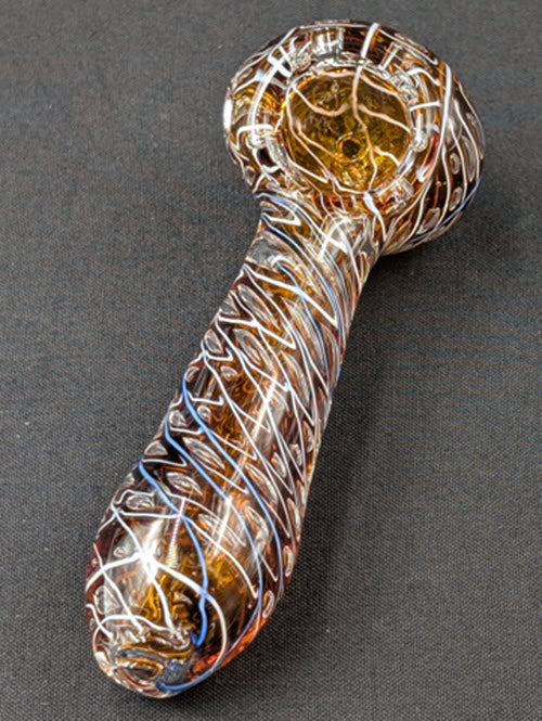 4" Glass Spoon BRW 0500