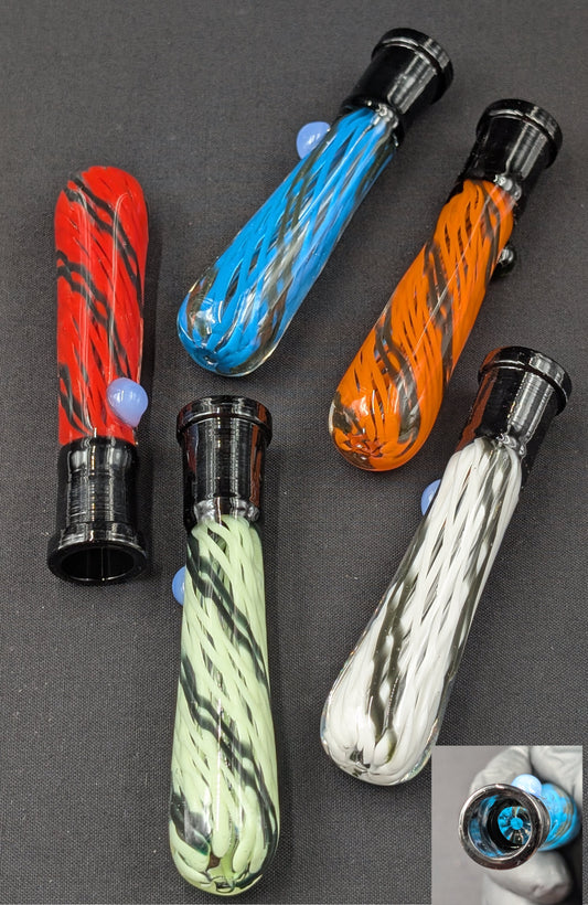 4" Glass One Hitter X-Large 1C