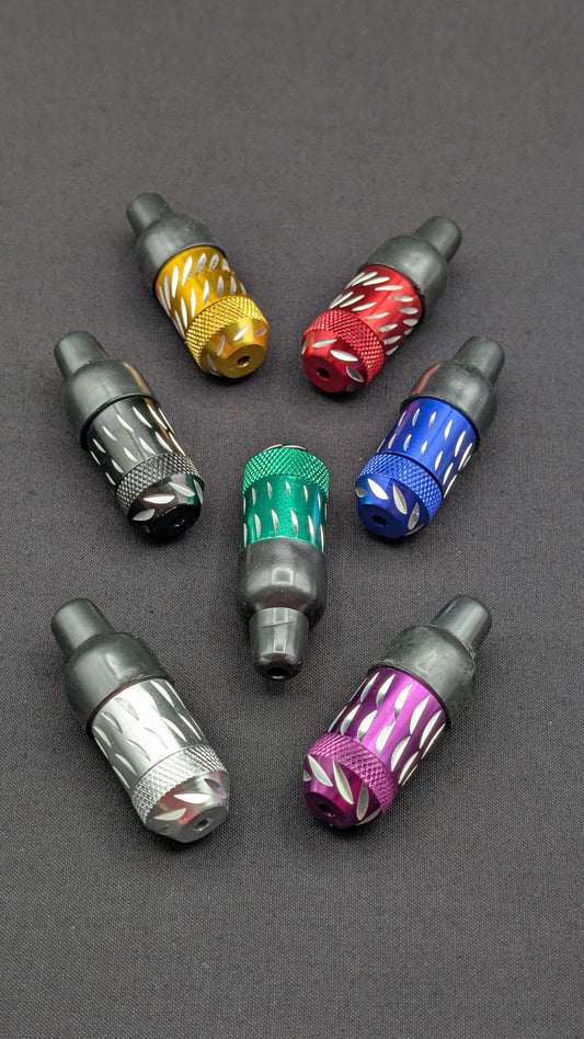 2" Metal One Hitter Sneak A Toke Bullet + 5 FREE Screens! 001