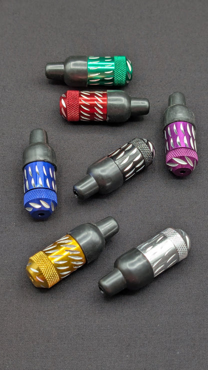 2" Metal One Hitter Sneak A Toke Bullet + 5 FREE Screens! 001