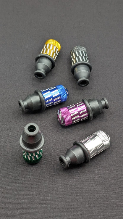 2" Metal One Hitter Sneak A Toke Bullet + 5 FREE Screens! 003