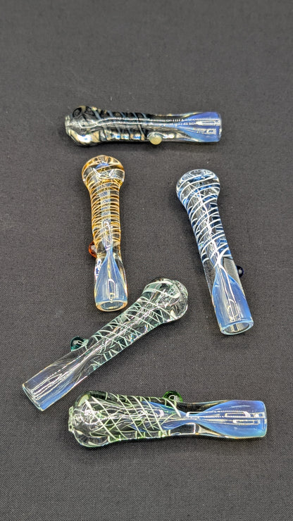 2 Pack: 3" Glass One Hitter 01