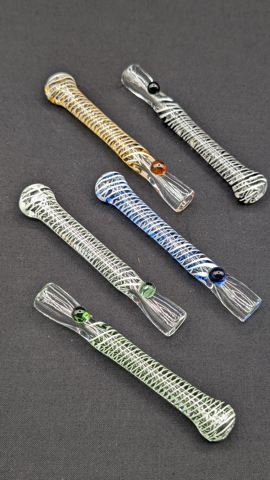 2 Pack: 4" Glass One Hitter 04