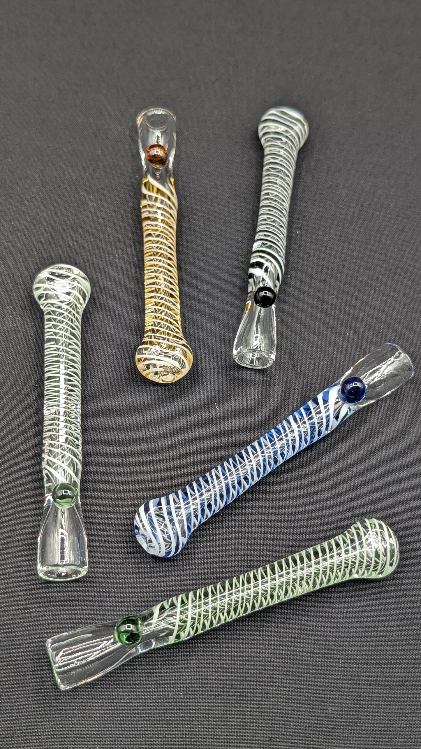 2 Pack: 4" Glass One Hitter 04