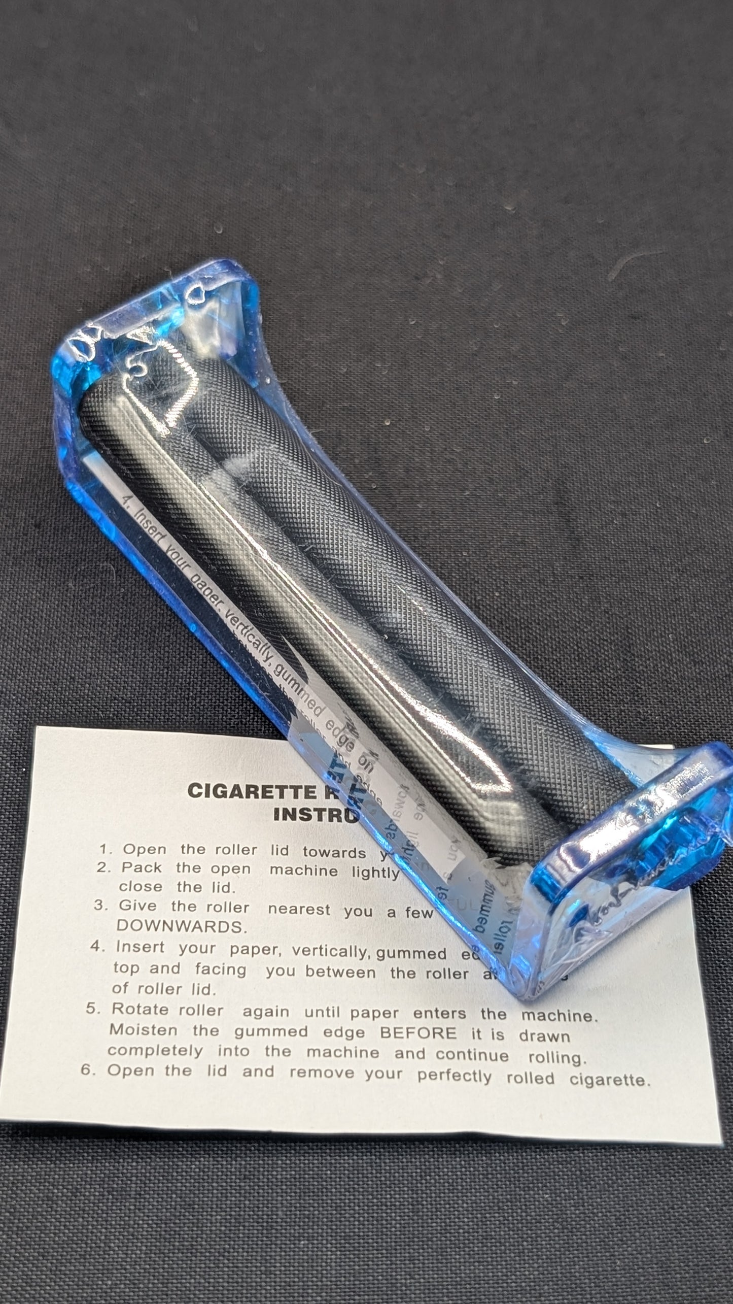 78mm Hand Rolling Machine Blue