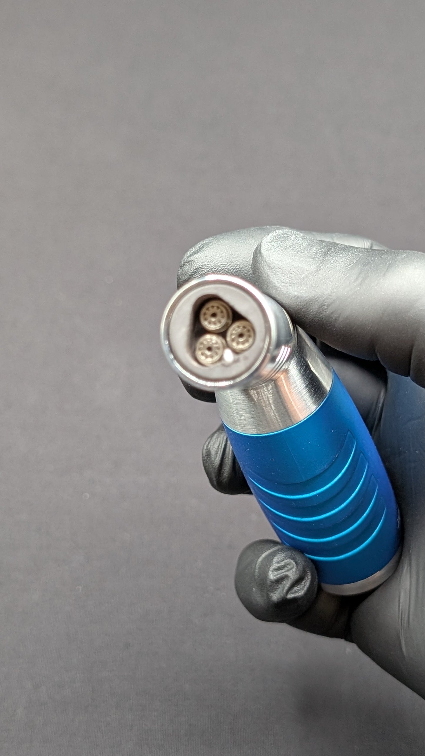 Jobon 3 Jet Torch Butane Lighter with Adjustable Nozzle - Blue