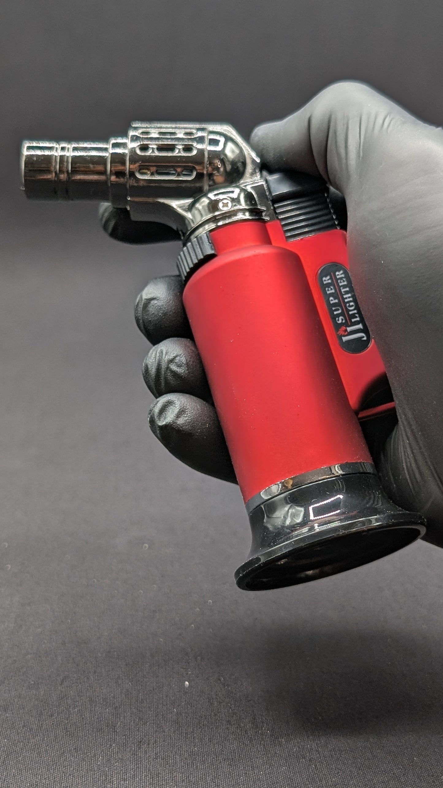 Standing Torch Butane Lighter - Red