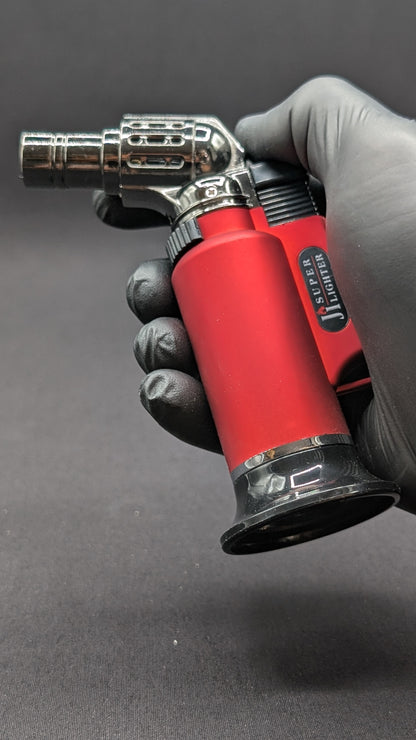 Standing Torch Butane Lighter - Red