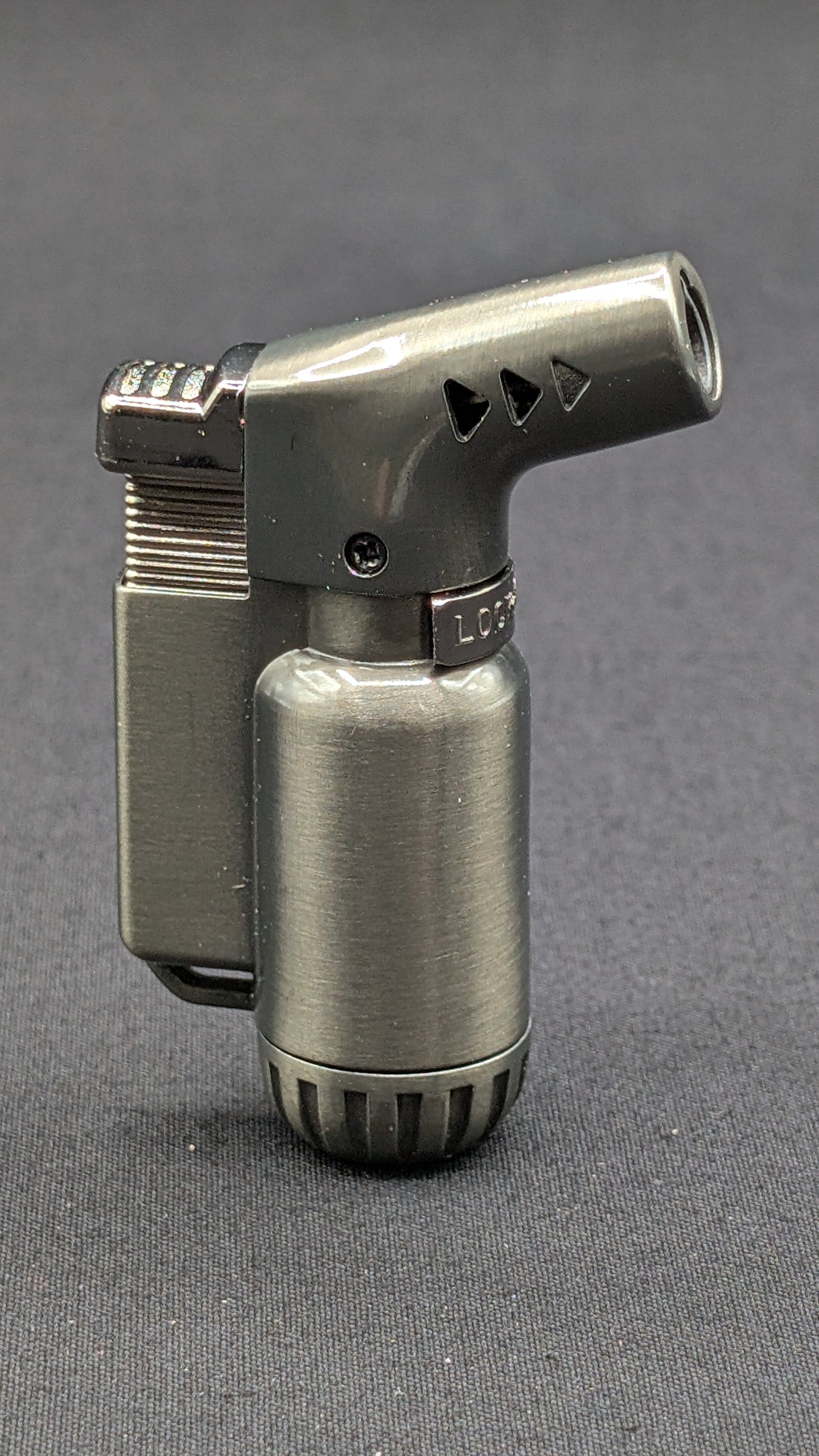 Jet Torch Windproof Butane Lighter Gray