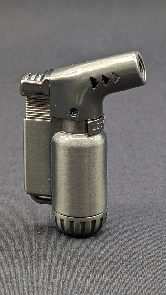 Jet Torch Windproof Butane Lighter Gray