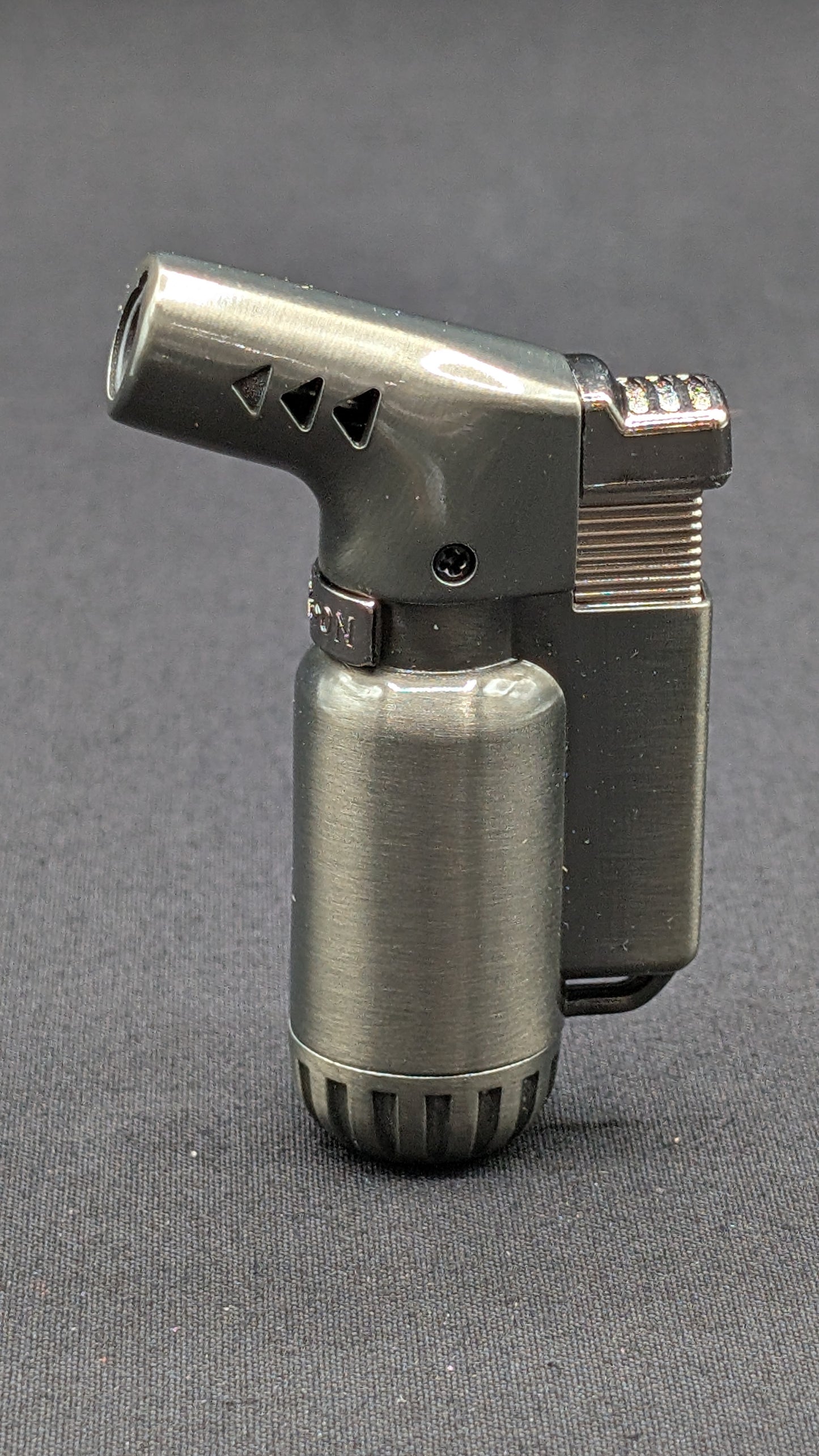 Jet Torch Windproof Butane Lighter Gray