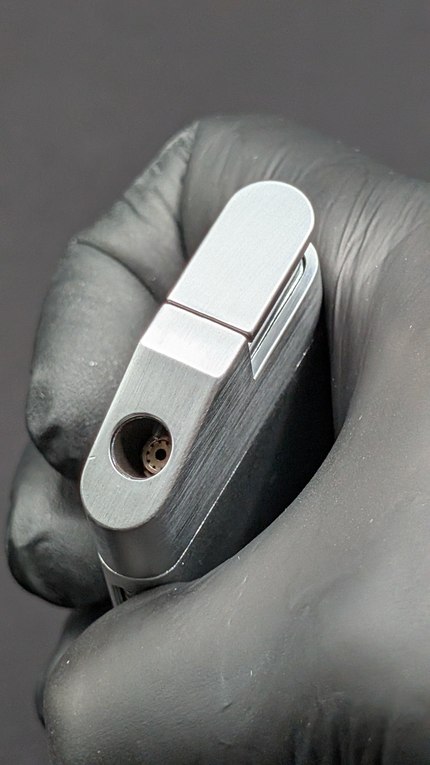 Aomai Jet Windproof Torch Butane Lighter - Silver