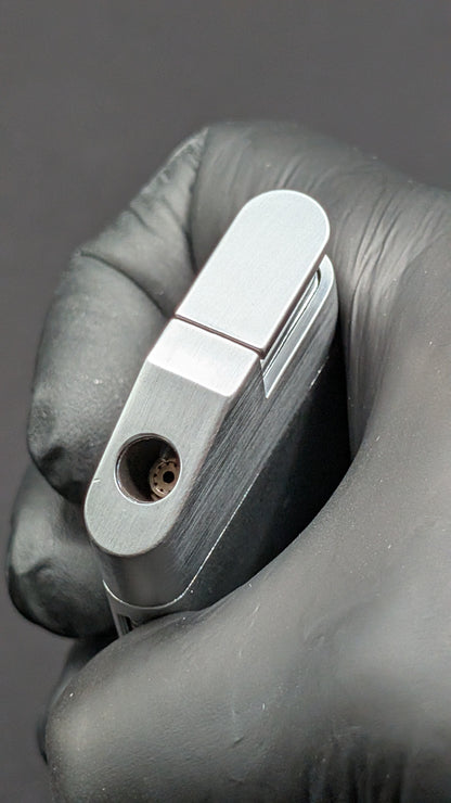 Aomai Jet Windproof Torch Butane Lighter - Silver