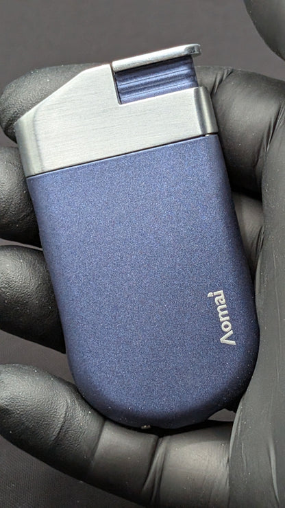 Aomai Jet Windproof Torch Butane Lighter - Blue