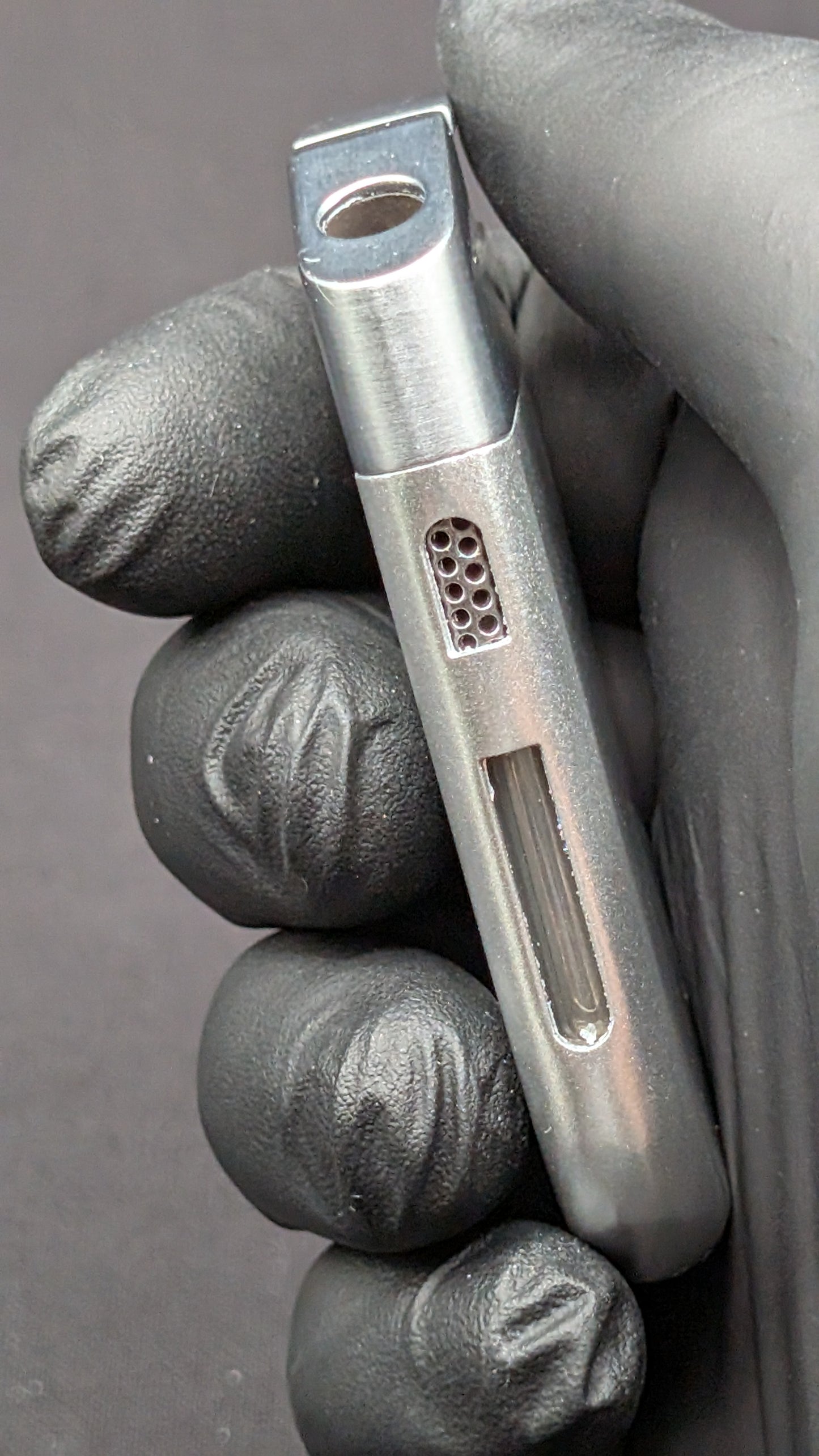 Aomai Jet Windproof Torch Butane Lighter - Silver