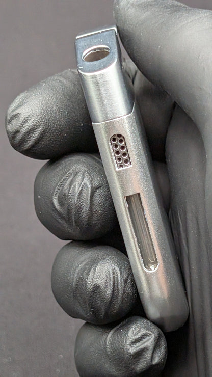 Aomai Jet Windproof Torch Butane Lighter - Silver