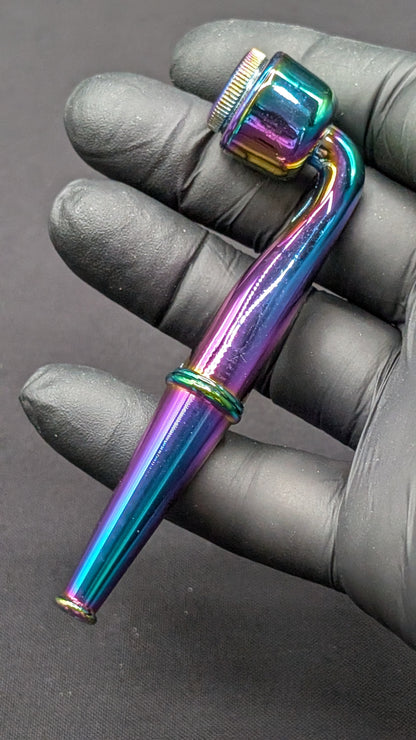 3.75" Metal Spoon + 5 FREE Screens! Rainbow