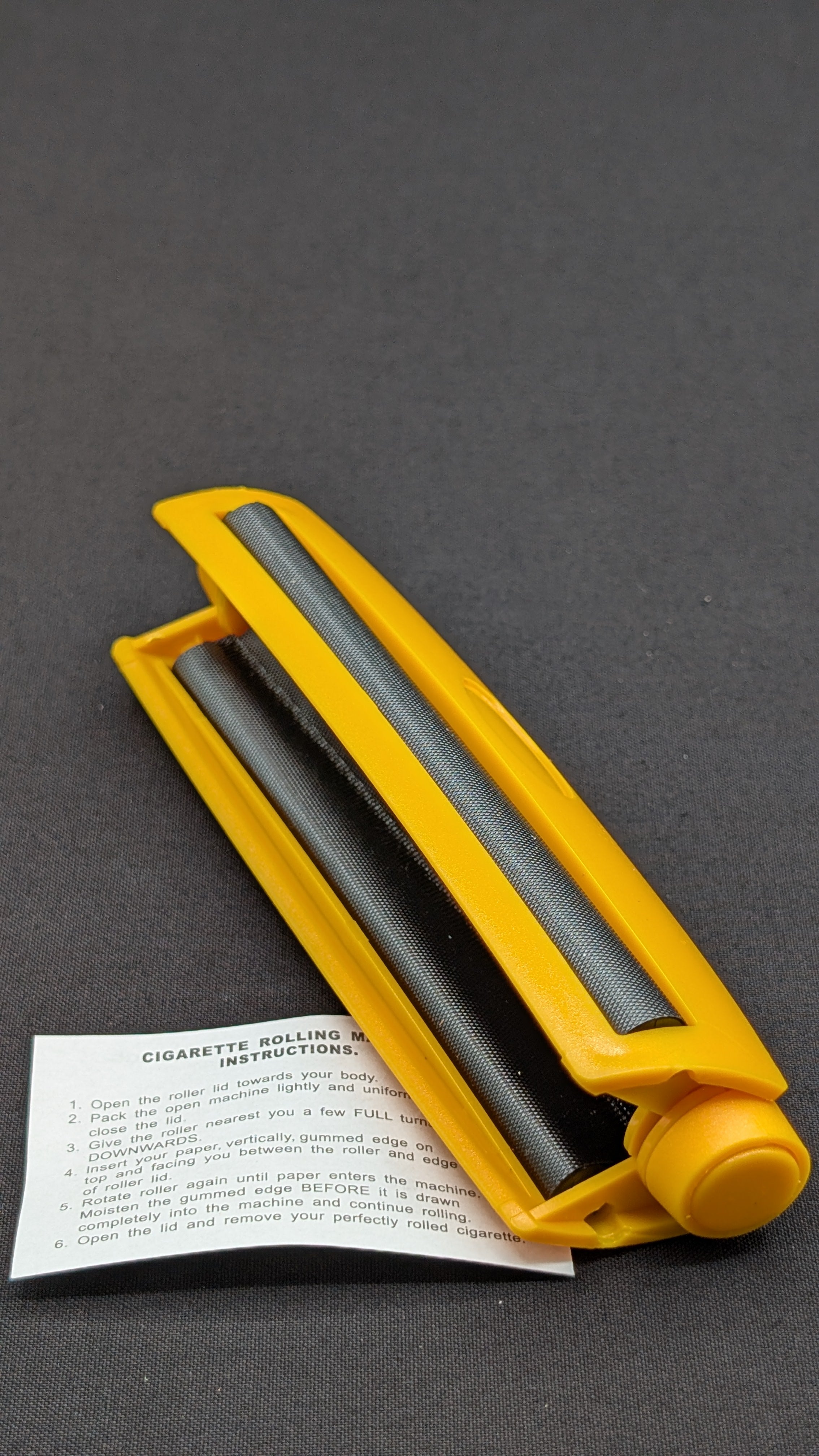 110mm Hand Rolling Machine Yellow – DwarvenPipes