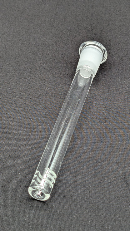 5" 6 Cut Glass Downstem 18MM Male to 14MM Female Opening