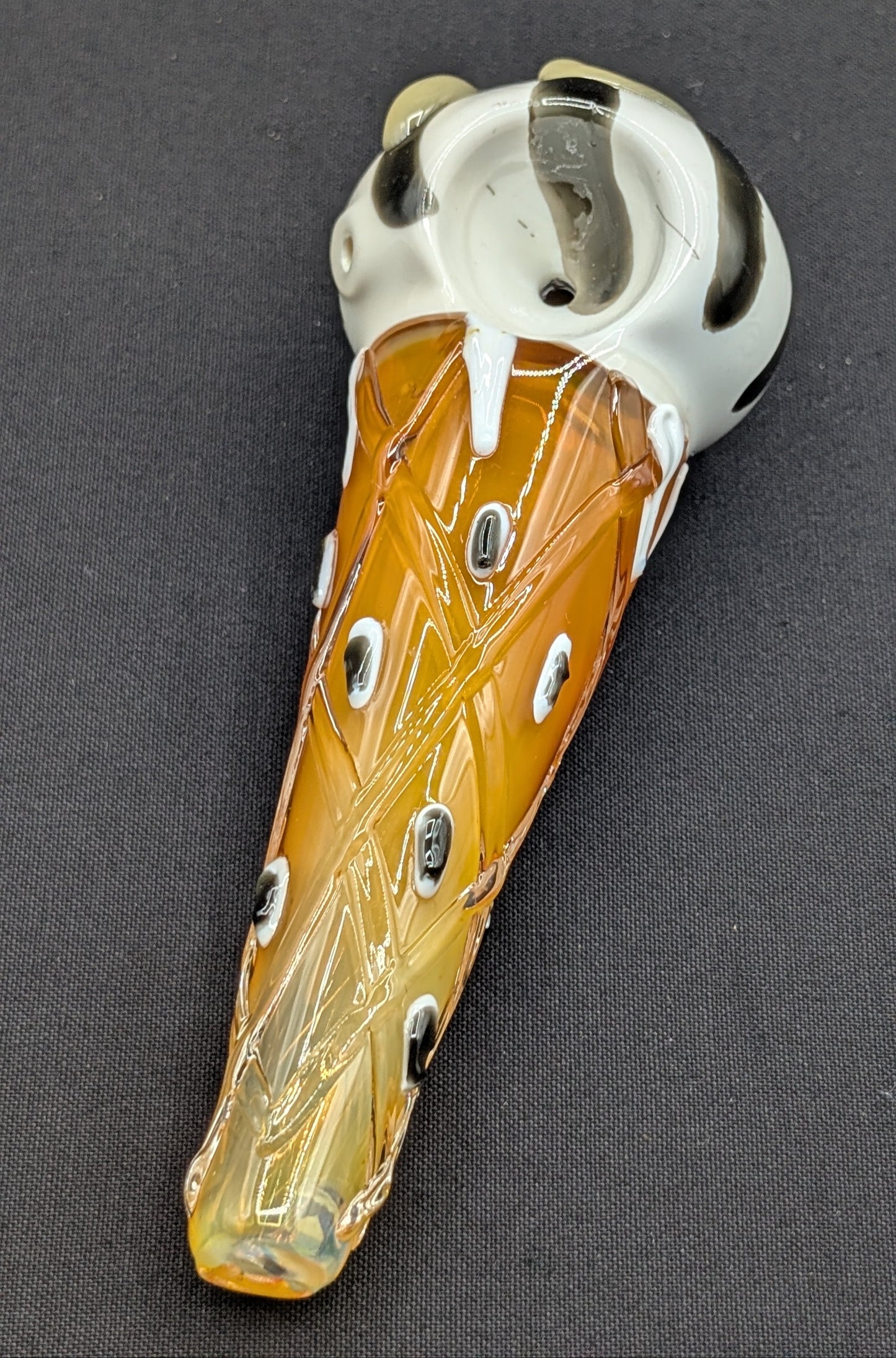 5" Glass Spoon Ice Cream 03