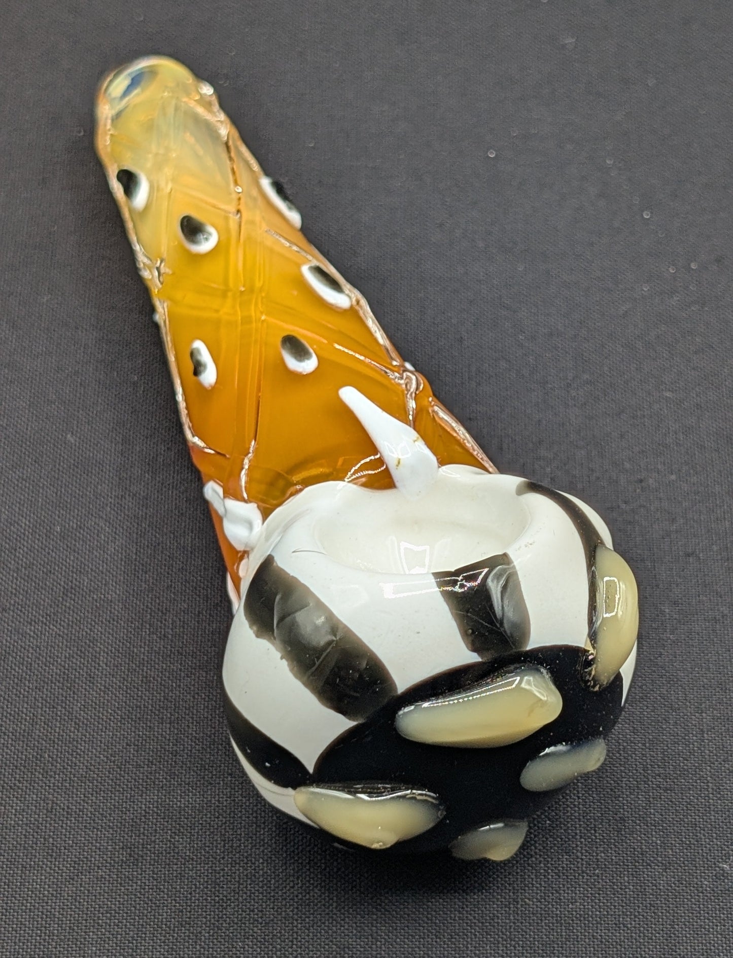 5" Glass Spoon Ice Cream 03