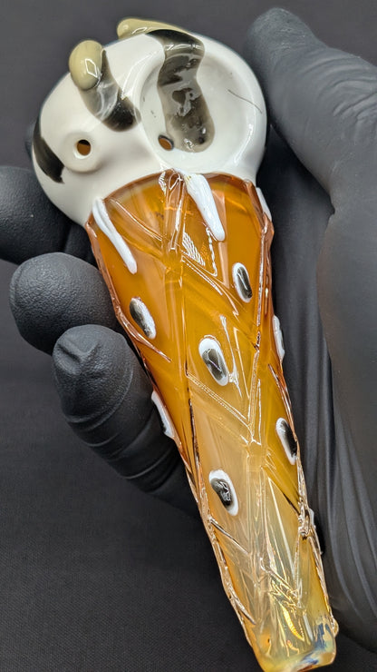 5" Glass Spoon Ice Cream 03