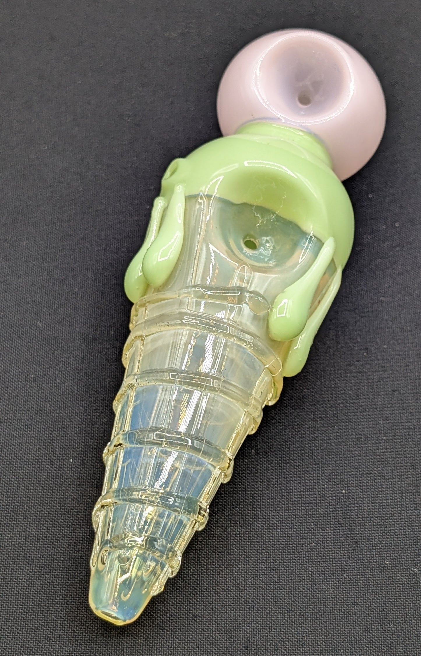 5.5" Glass Spoon Ice Cream 02