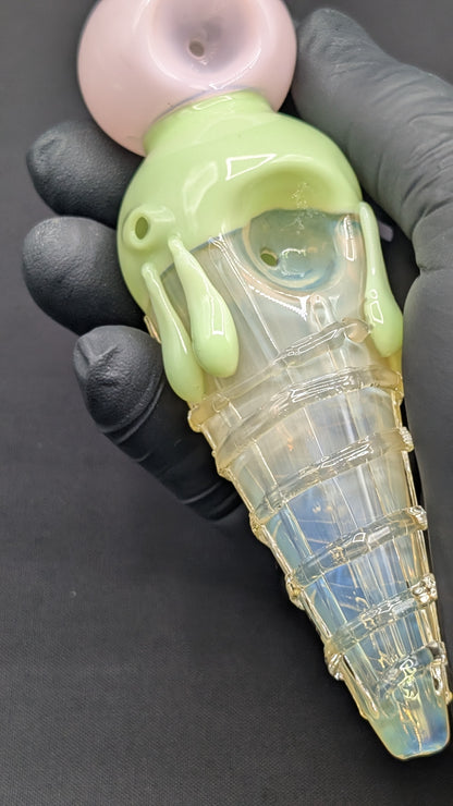 5.5" Glass Spoon Ice Cream 02