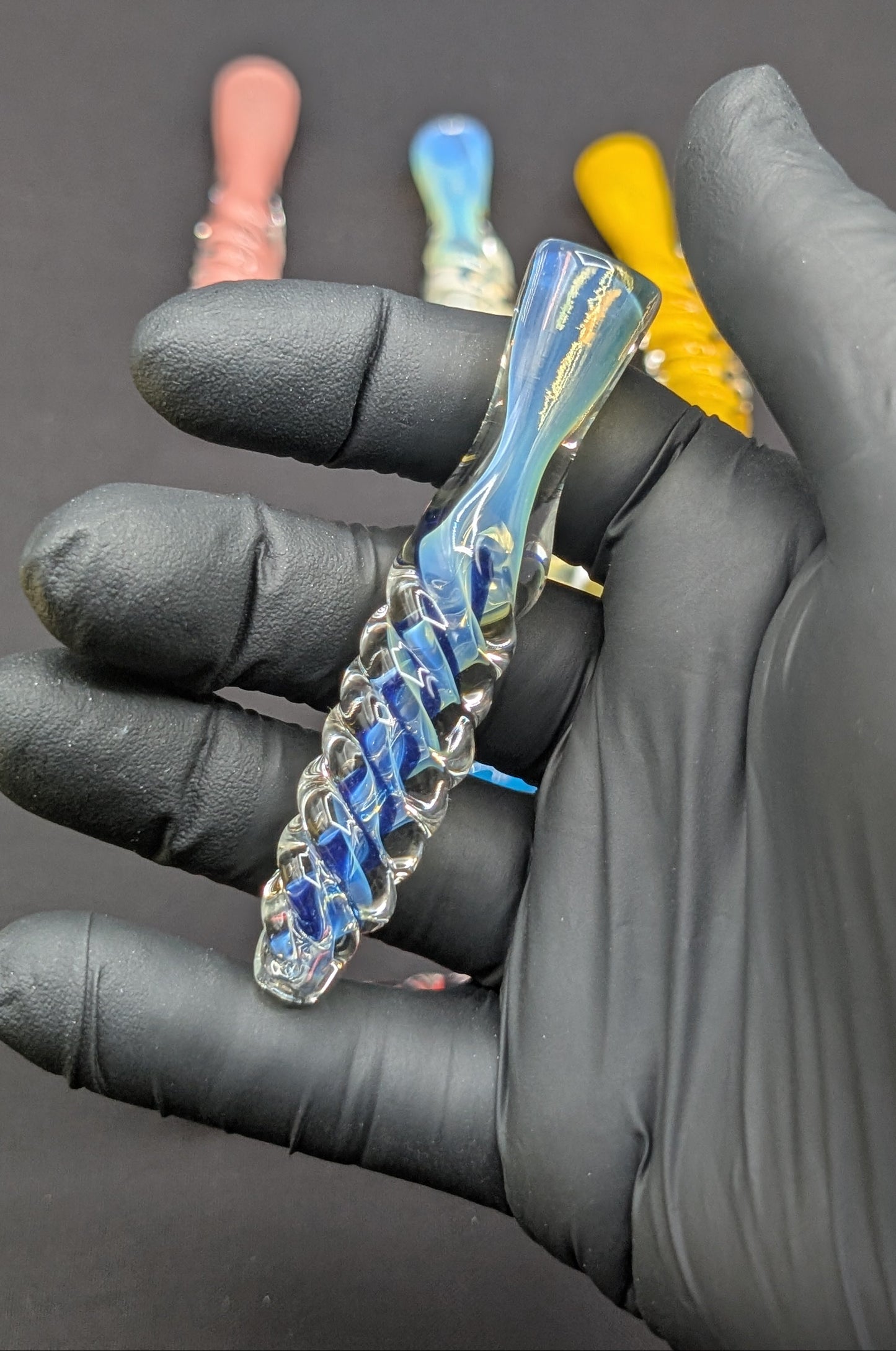 2 Pack: 3" Glass One Hitter 06