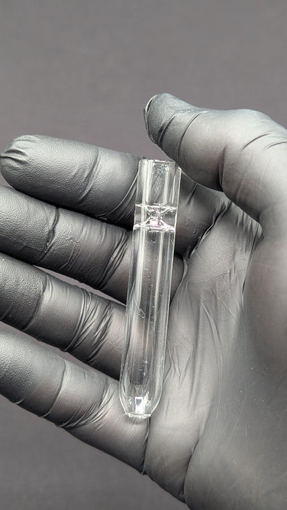 2 Pack: 2.75" Glass One Hitter With Cap