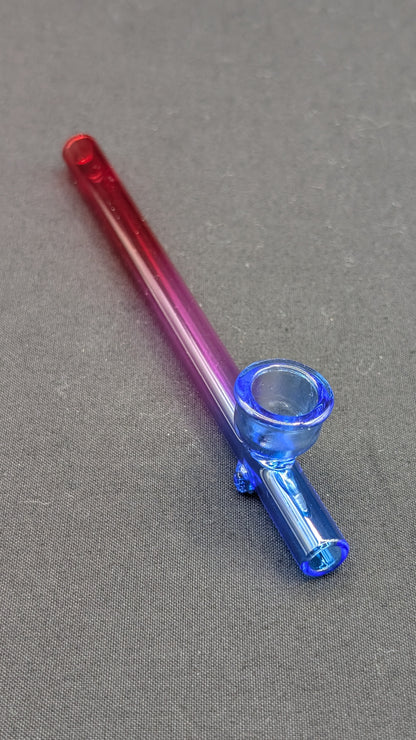 5.5" Glass Steam Roller BL