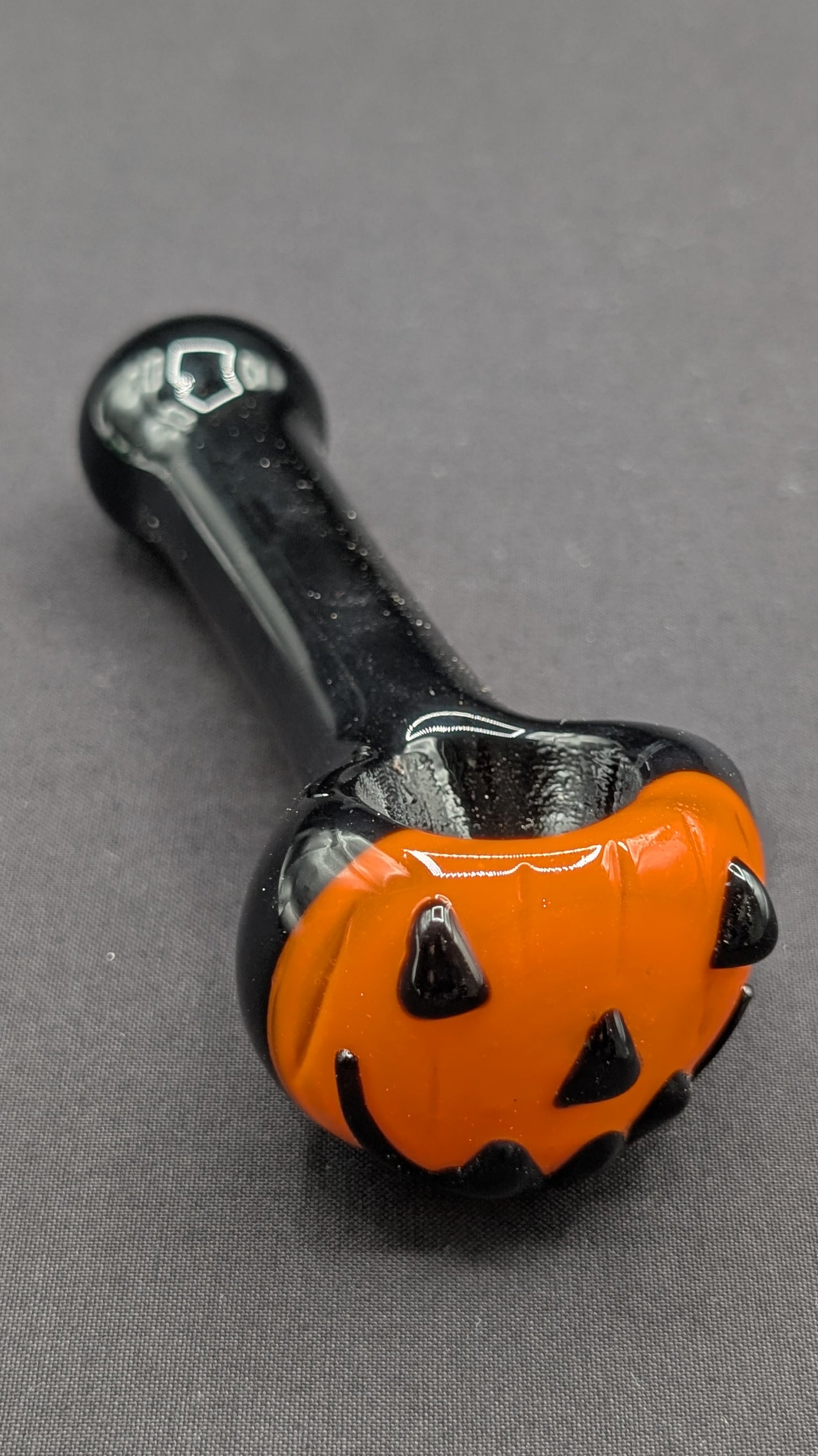 5" Glass Spoon Pumpkin