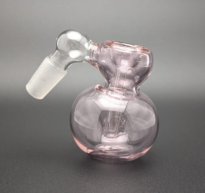 2.5" 14mm Glass Fumed Ash Catcher Pink