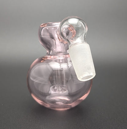 2.5" 14mm Glass Fumed Ash Catcher Pink