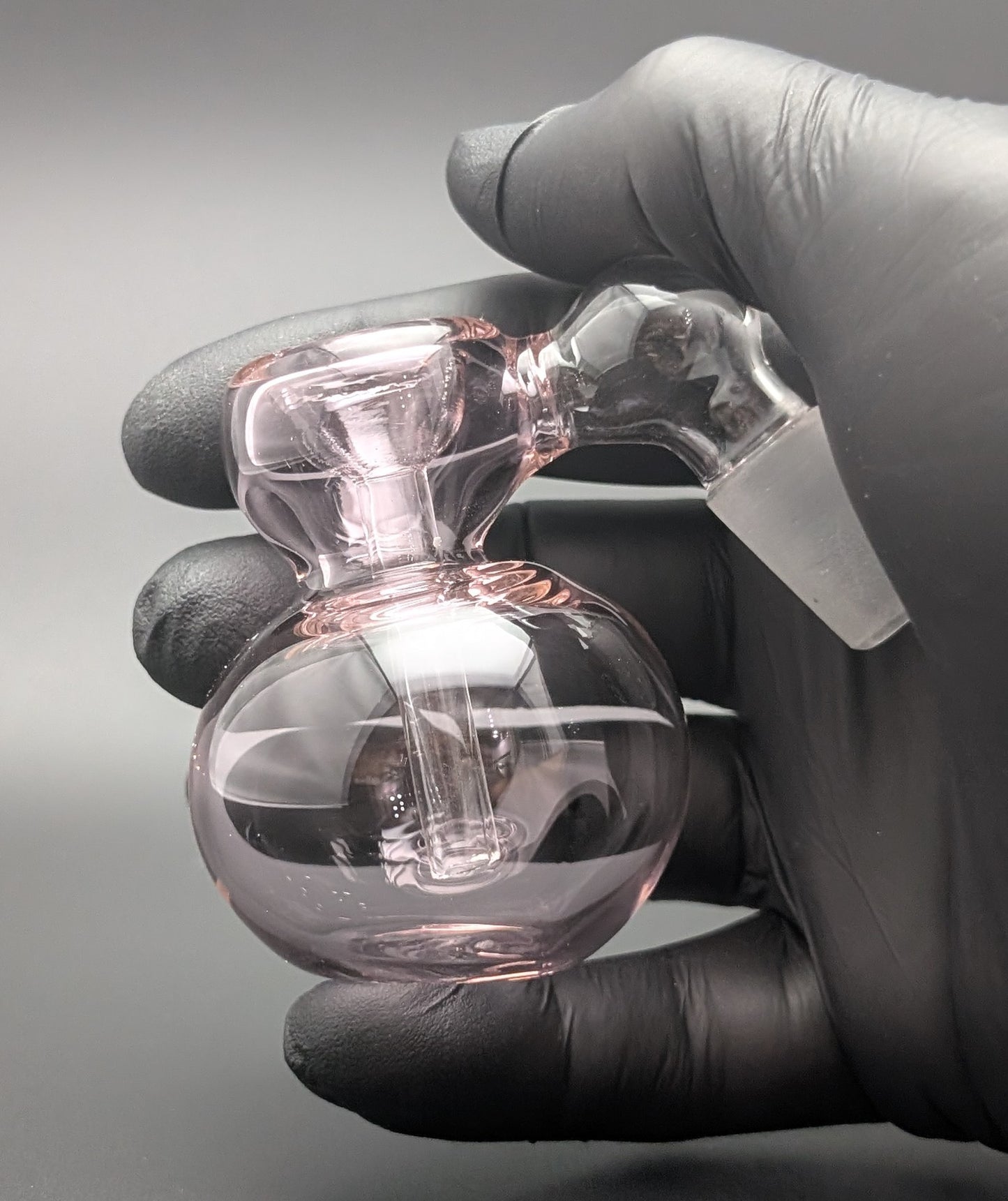 2.5" 14mm Glass Fumed Ash Catcher Pink