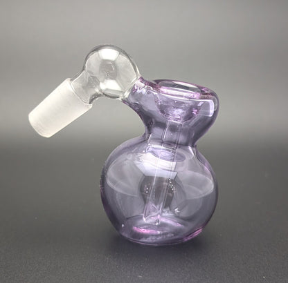 2.5" 14mm Glass Fumed Ash Catcher Purple