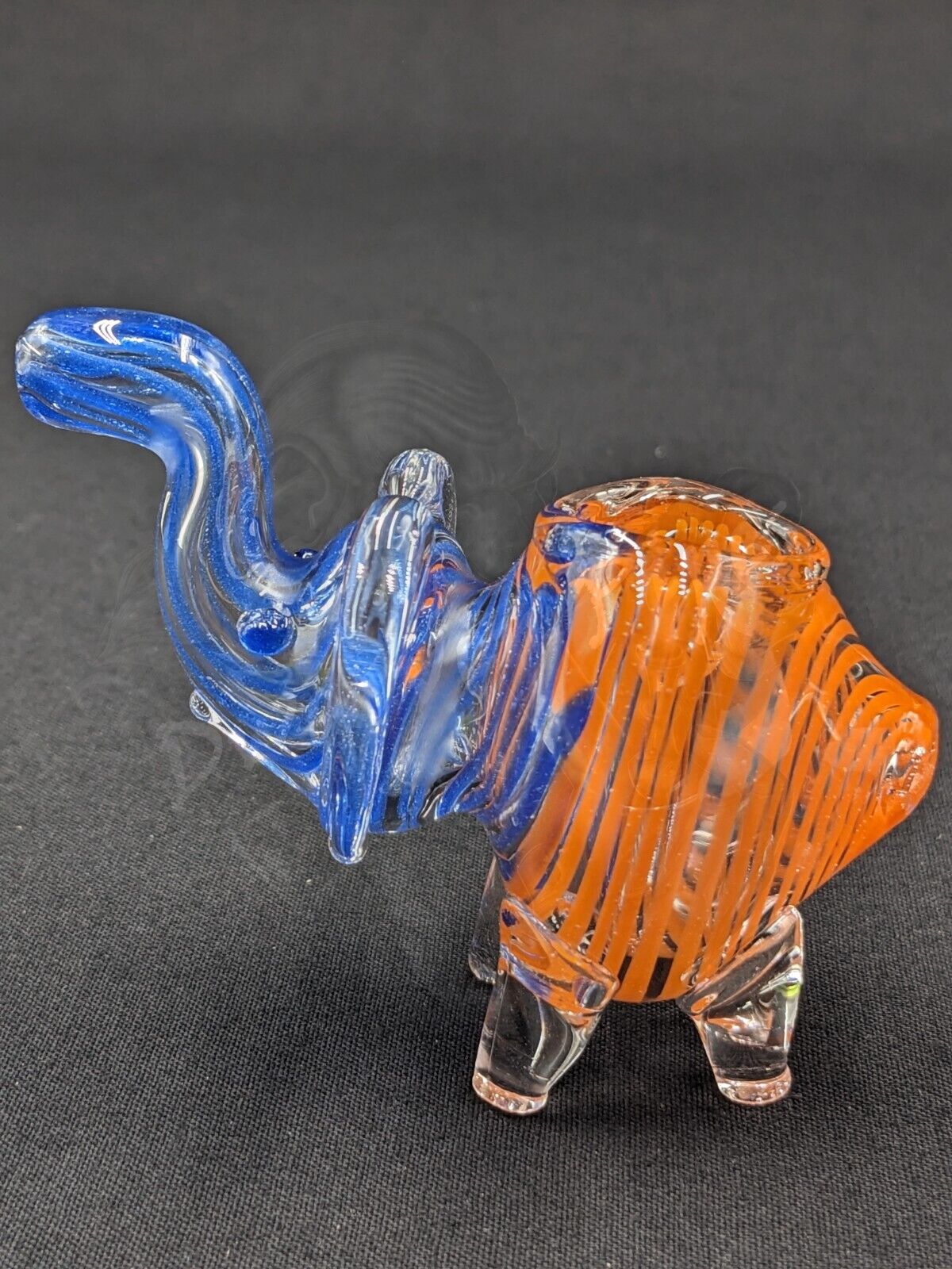 3" Elephant Glass Bowl Pipe 10