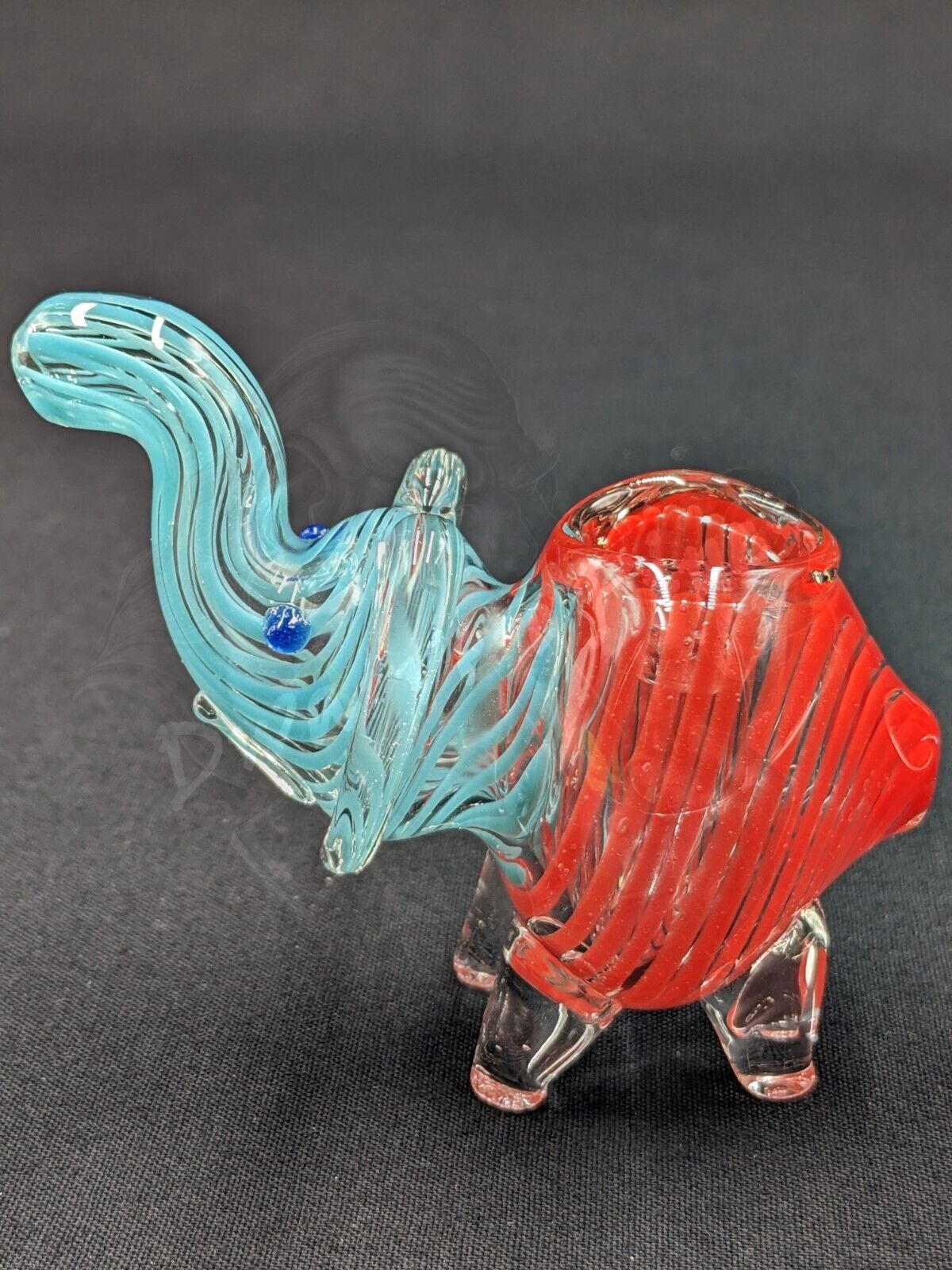 3" Elephant Glass Bowl Pipe 02