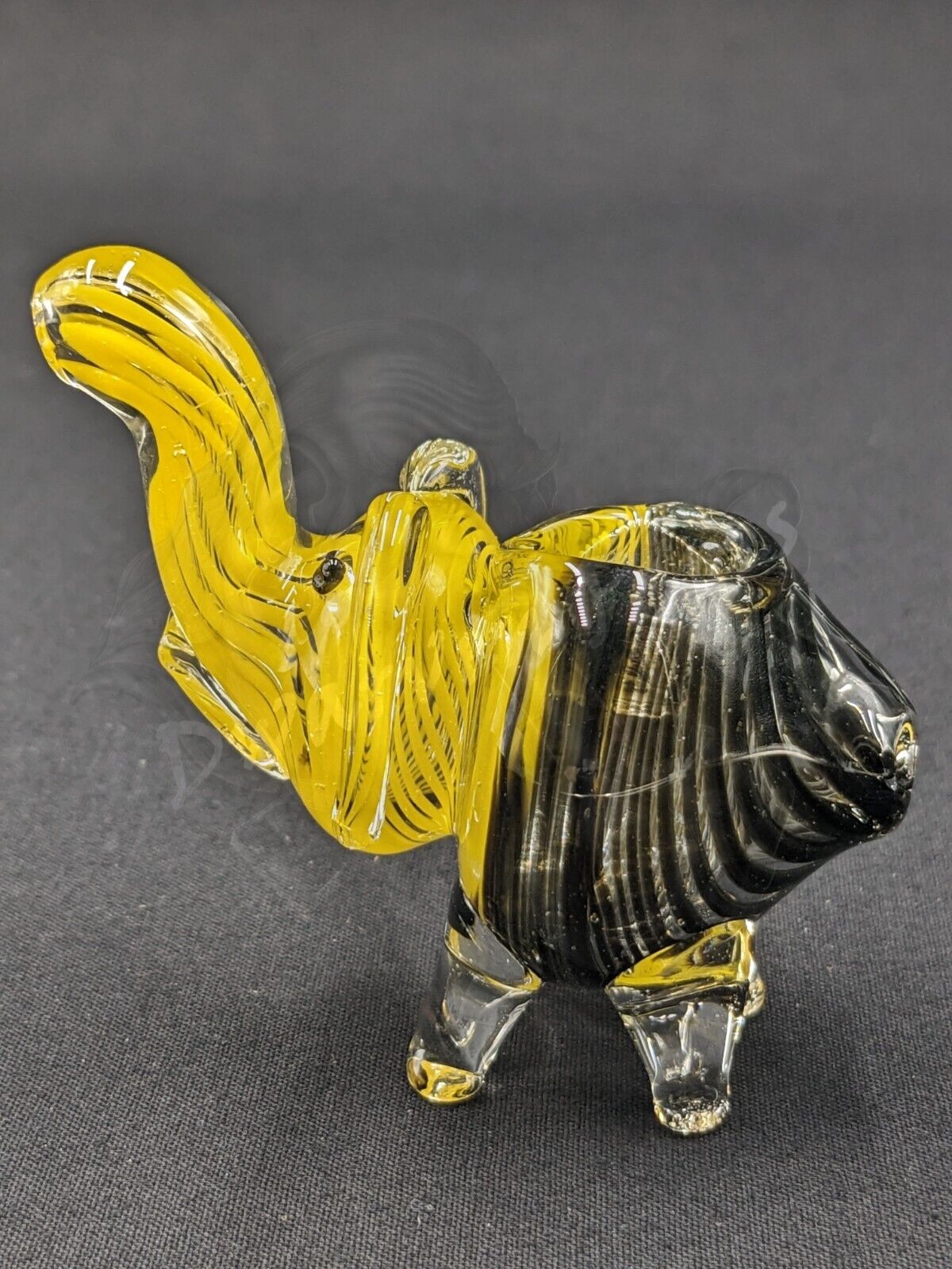 3" Elephant Glass Bowl Pipe 34