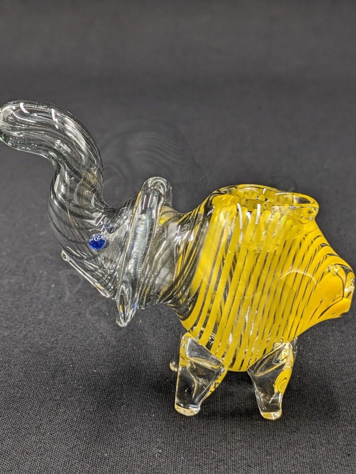 3" Elephant Glass Bowl Pipe 33