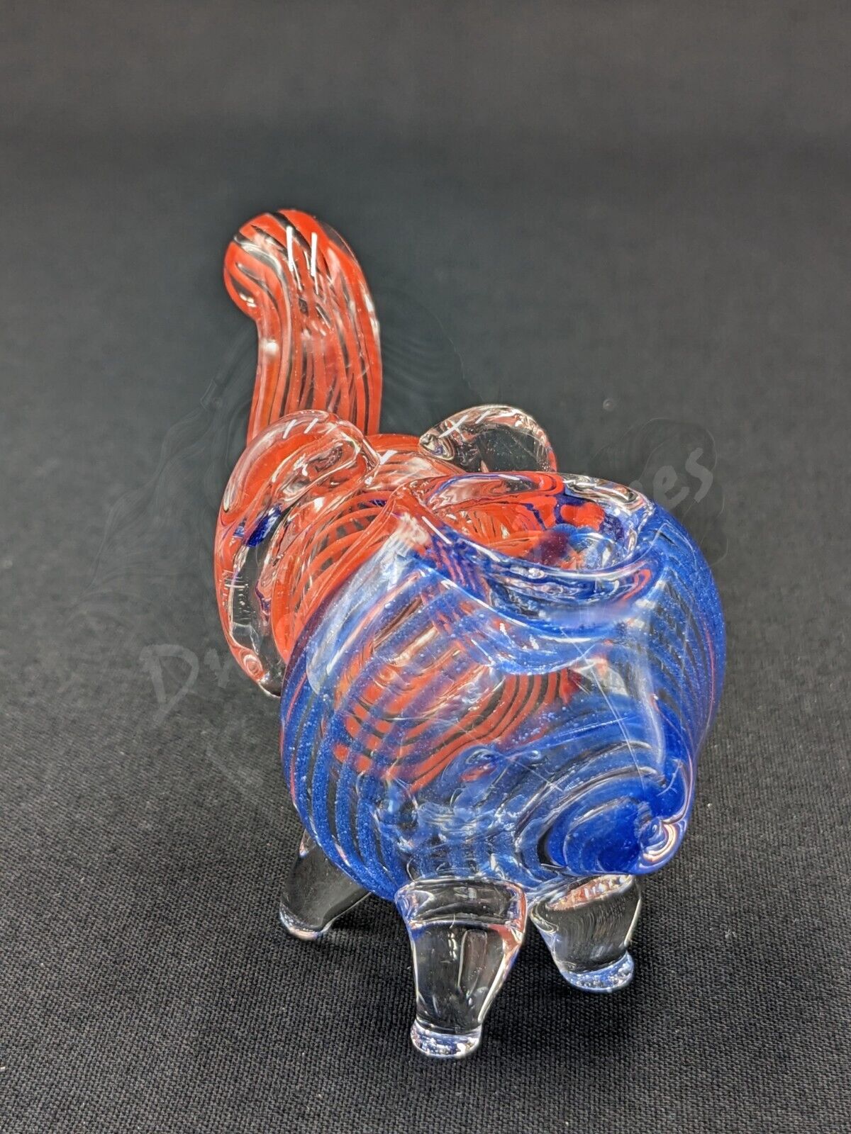3" Elephant Glass Bowl Pipe 03