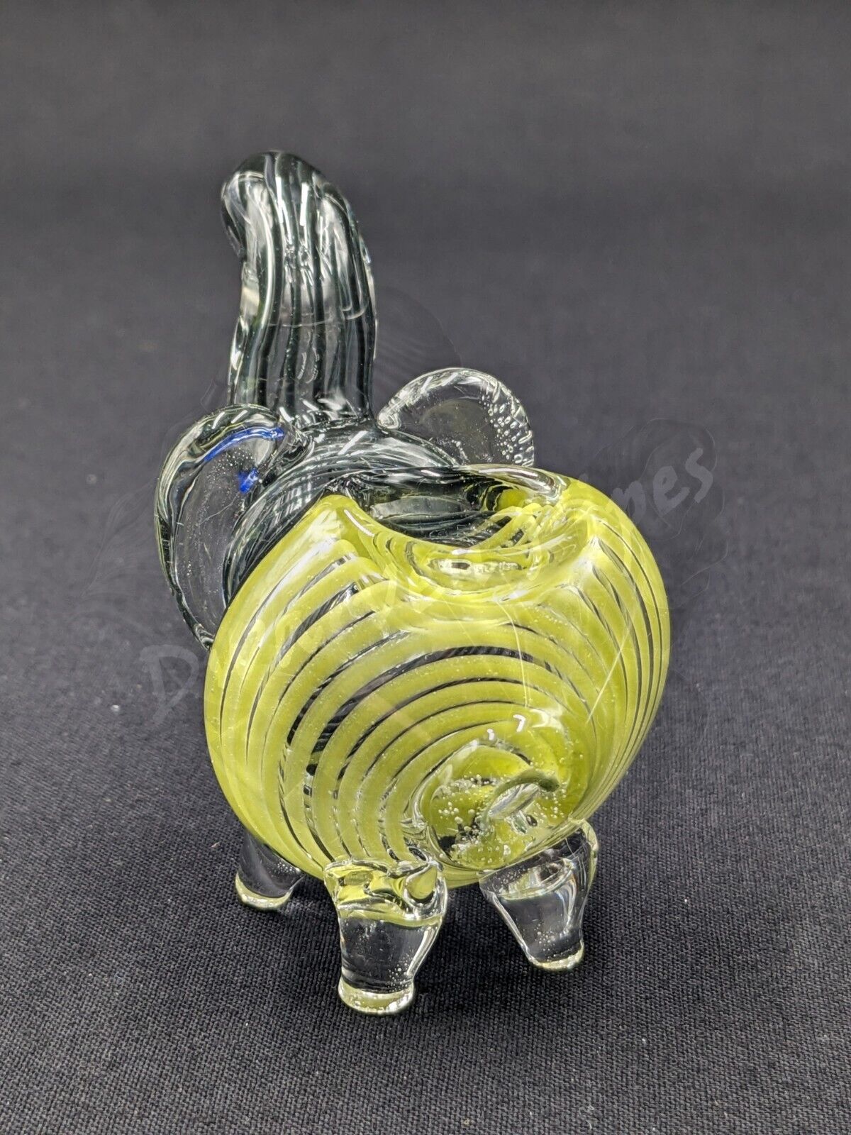 3" Elephant Glass Bowl Pipe 36