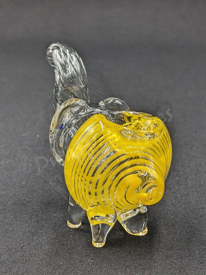 3" Elephant Glass Bowl Pipe 33