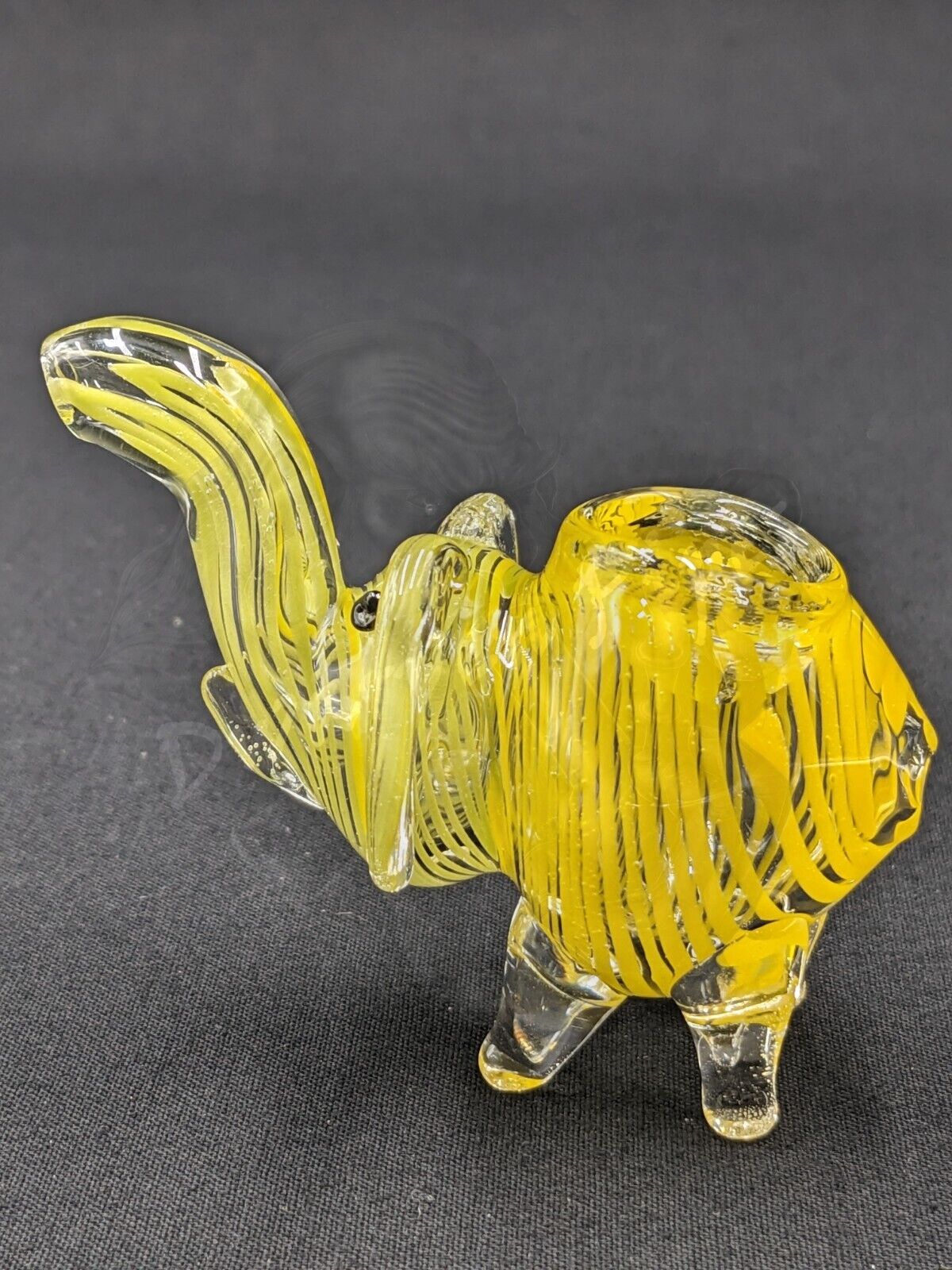 3" Elephant Glass Bowl Pipe 12