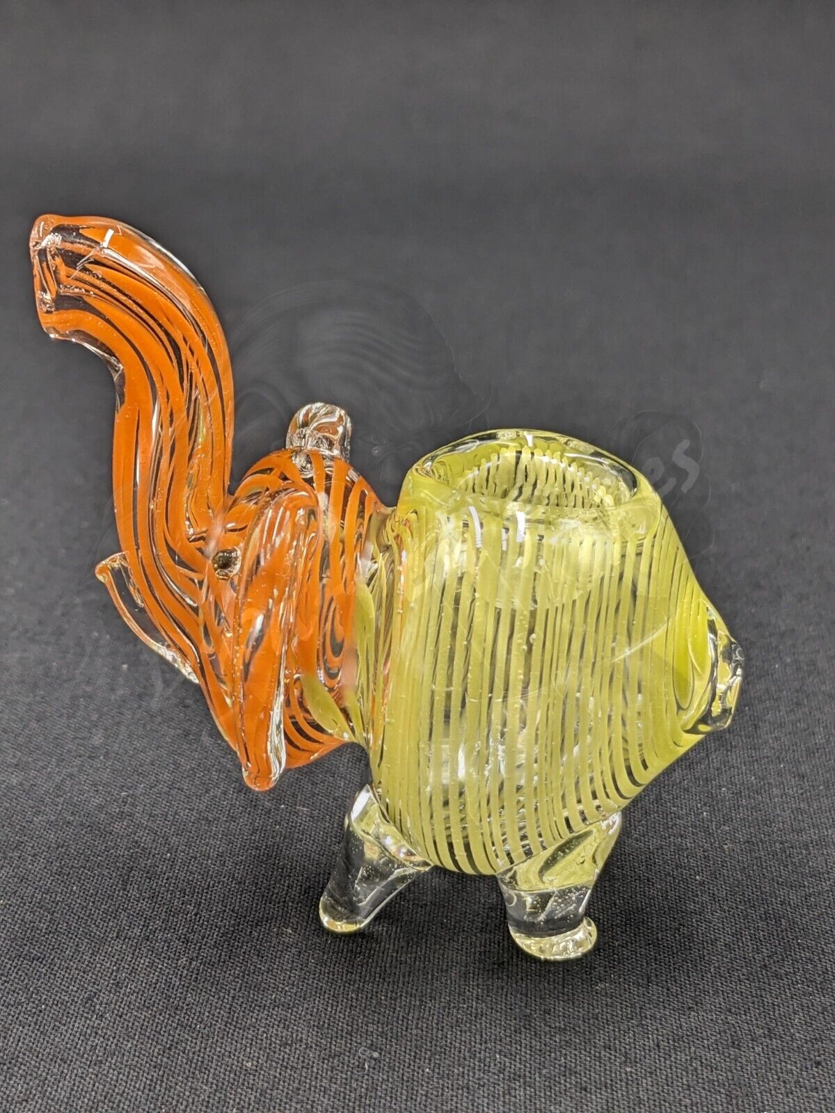 3" Elephant Glass Bowl Pipe 19