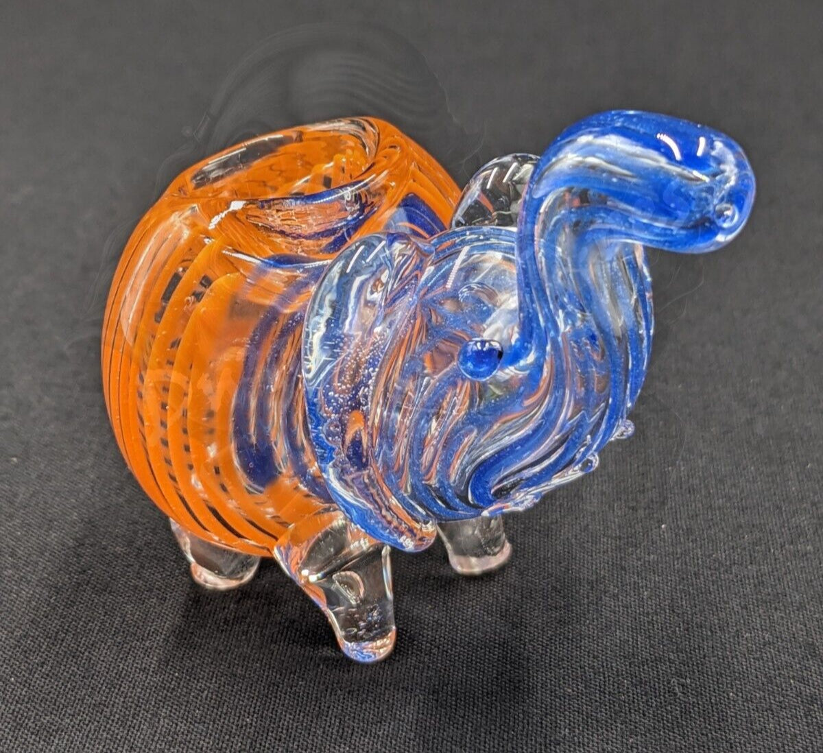 3" Elephant Glass Bowl Pipe 10