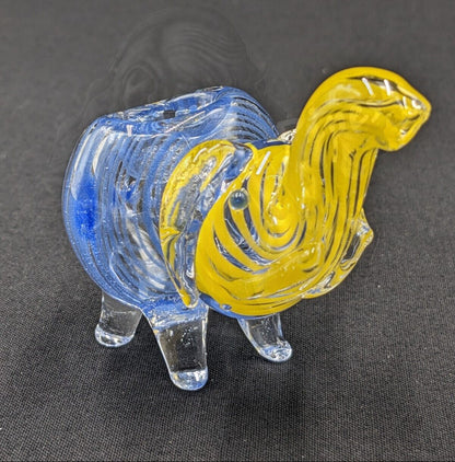 3" Elephant Glass Bowl Pipe 05