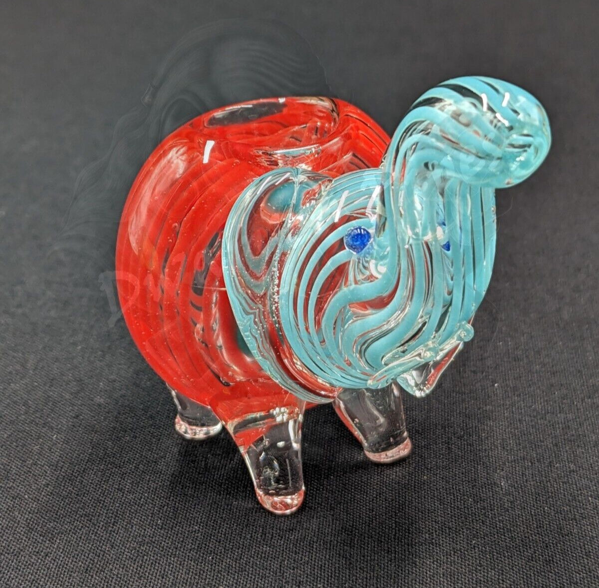 3" Elephant Glass Bowl Pipe 02